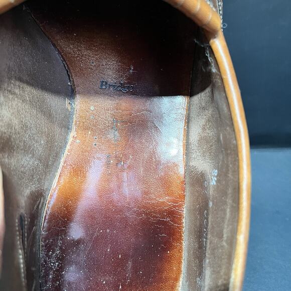 Allen Edmonds Bridgeton Shoes Mens Size 8.5 E Brown Leather Tassel Loafers USA main image 10
